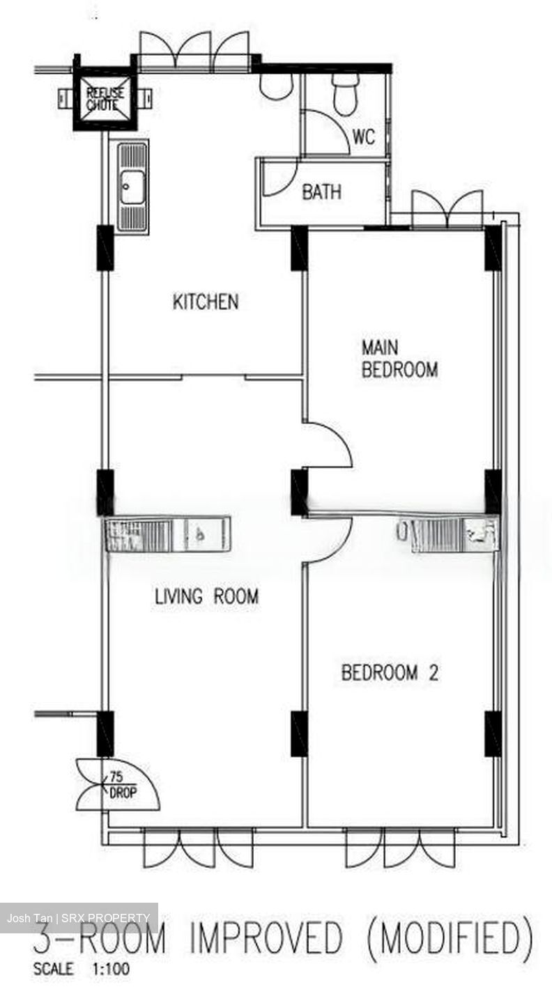 Blk 106 Eunos Vista (Bedok), HDB 3 Rooms #462157851